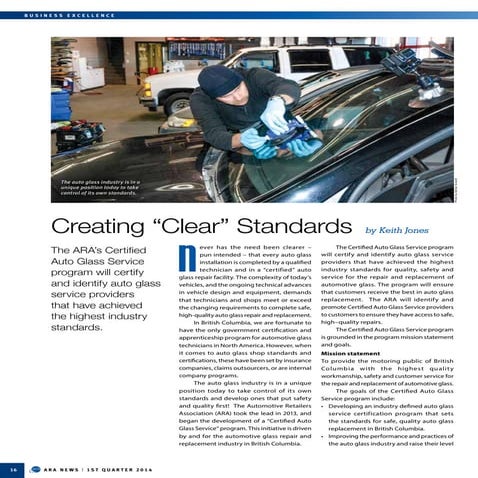 creating clear standards