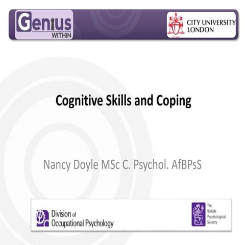 Cognitive Skills and Coping