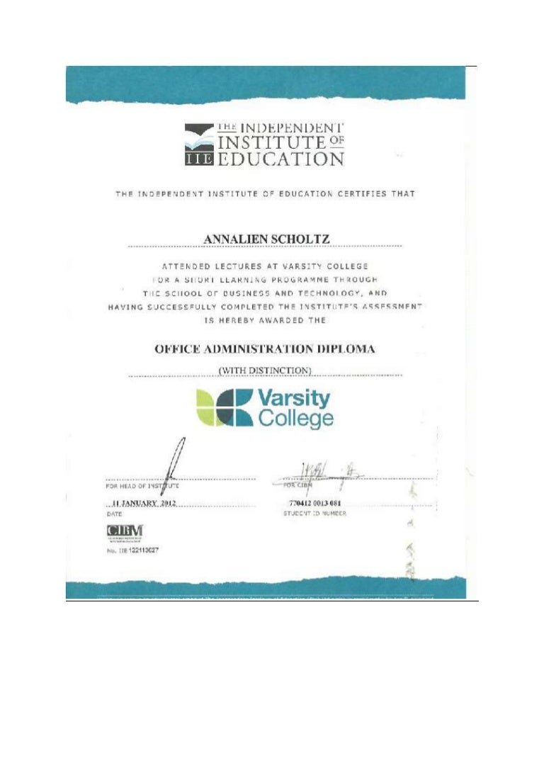 Office Administration Diploma