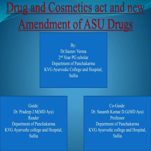 drug and cosmetic act