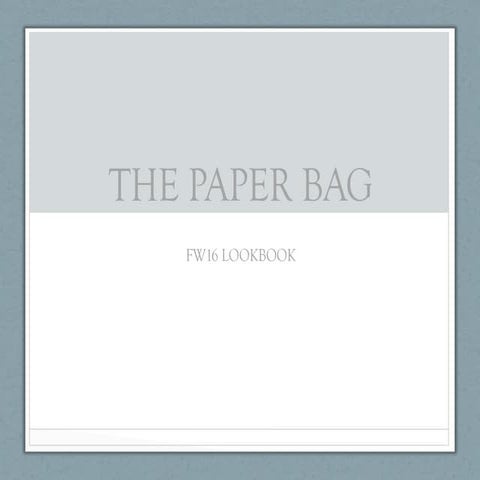 The Paper Bag Lookbook