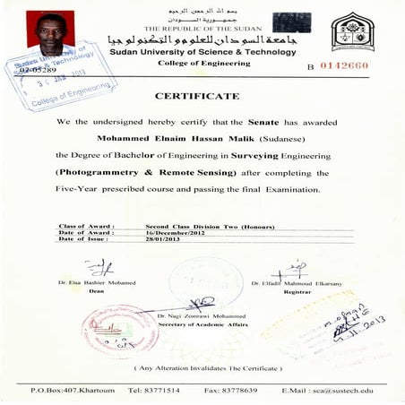 Teerada's Transcript BSc | PDF