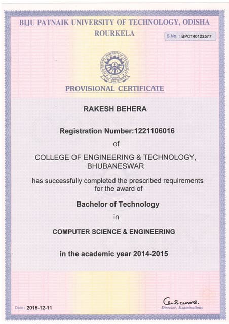 ITI provisional | PDF