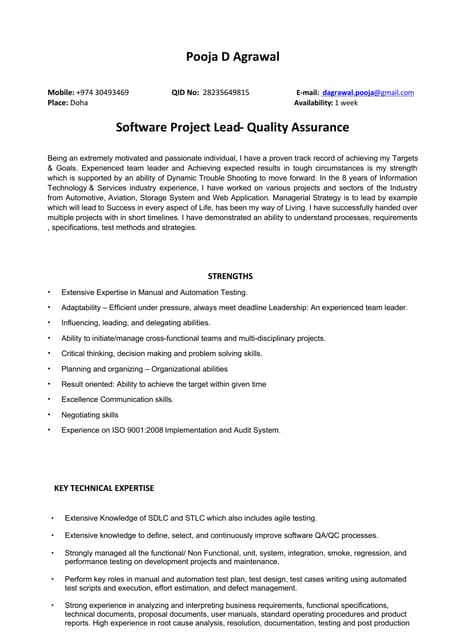 Pooja- CV _IT -