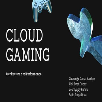 Cloud Gaming in the era of Distributed Computing & Big Data