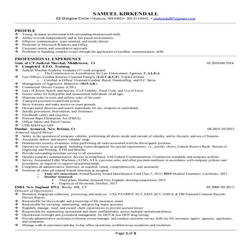 Sam Kirkendall Resume 2016 NH | DOCX