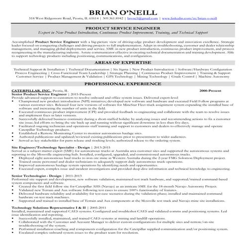 BrianONeillResume