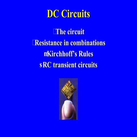 Dc Circuit