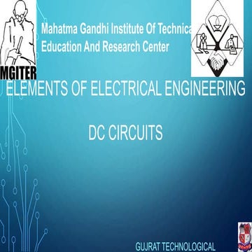 Dc circuits | PPT