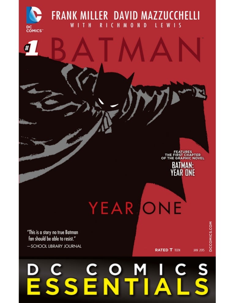 dc comics essentials batman