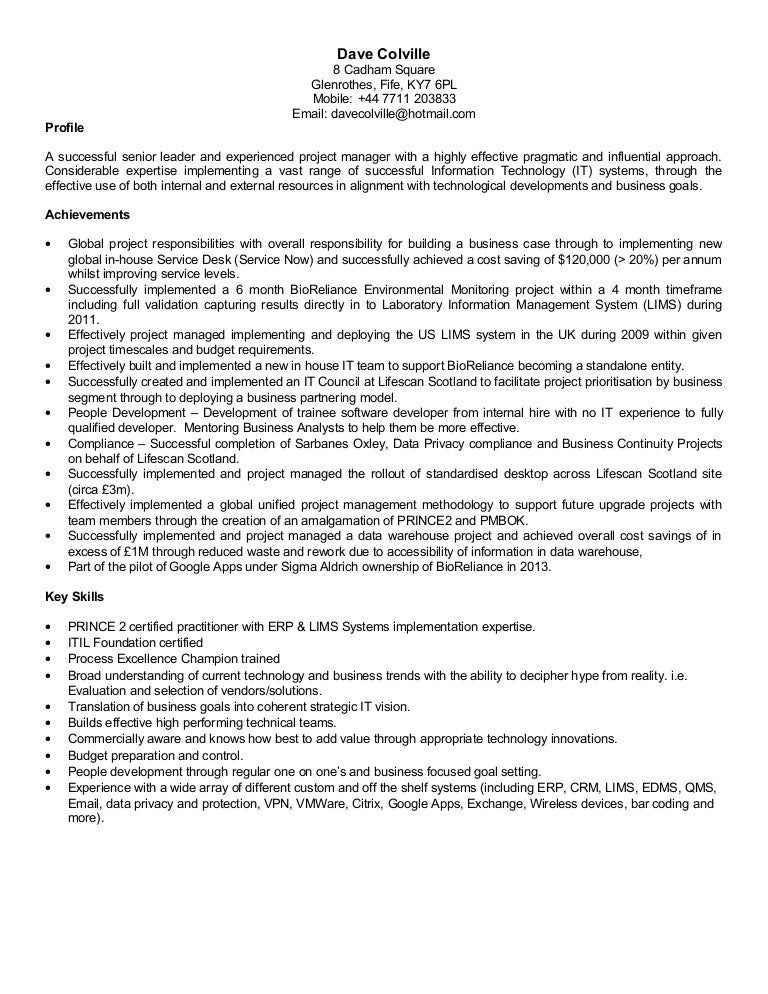 Resume template image