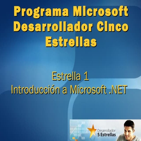 Dce1 introduccion microsoft.net