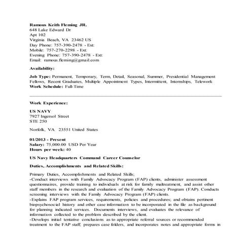 NCCS Resume 1 | DOCX