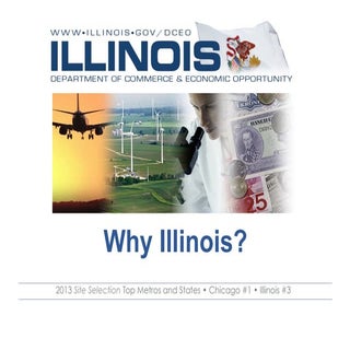 Why Illinois - Illinois Department ...