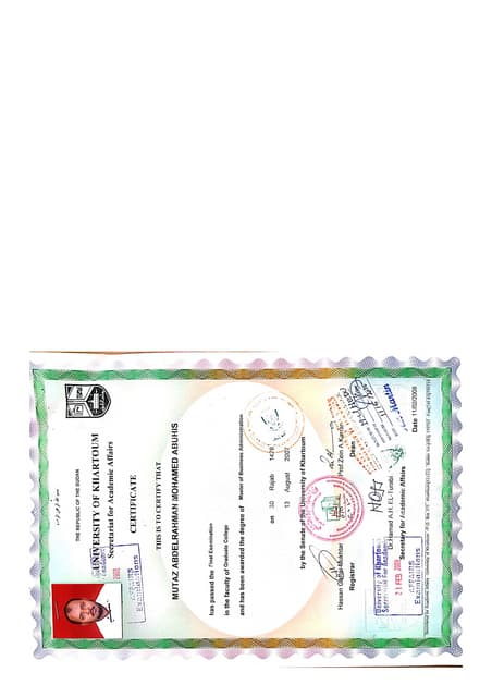 Richards R - Cii R05 Certificate - 09.05.14
