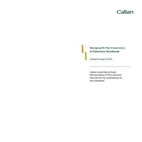 DC Fiduciary Handbook 2016