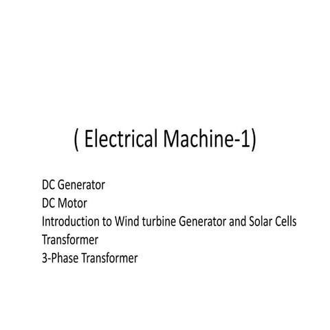 DC Generator