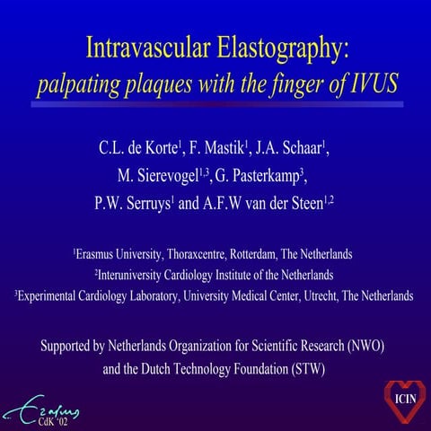 145 intravascular elastography