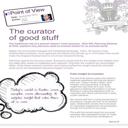 The Curator of Good Stuff