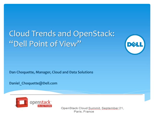 Dell and OpenStack