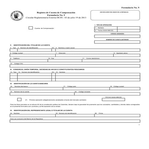 Formulario no. 10 f | PDF