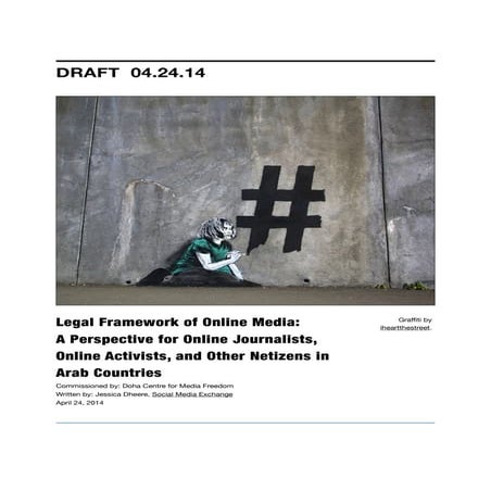 Legal Framework of Online Media: A Perspective for Online Journalists, Online...