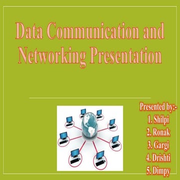 Physical Layer Numericals - Data Communication & Networking | PPT