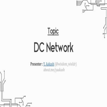 DC Network - Comprehending Theorems