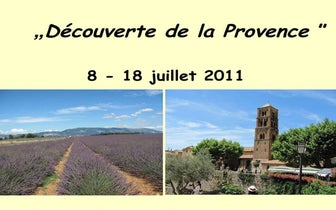 Découverte de la provence 2011