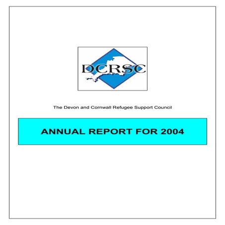 DCRSC ANNUAL REPORT FOR 2004