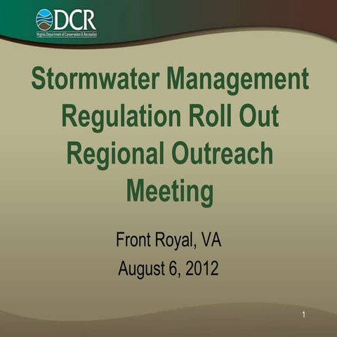 Dcr swm pgm rollout regional meetings 1