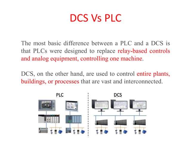 DCS - Distributed Control System | PPTX