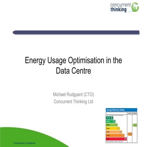 Metering Energy Consumption in Data Centres - Michael Rudgyard