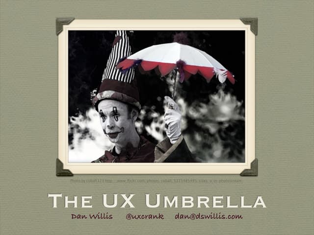 The UX Umbrella