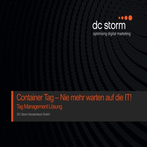 Tag-Management-Lösungen, Jens Maurer