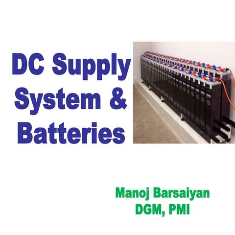 DC Supply System, Batteries,UPS - Copy.pdf