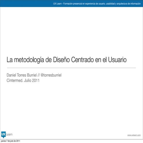 Cintermed: Diseño Centrado en el Usuario