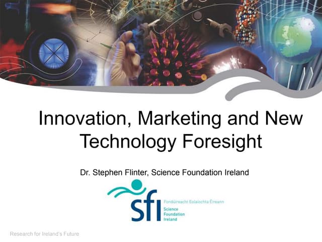 Innovation, Marketing and New Techn...