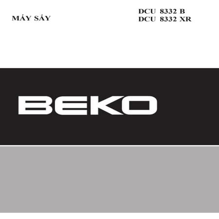 Máy Sấy Bát Beko Dcu8332 b