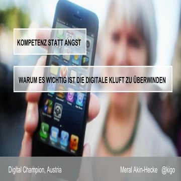 Vortrag Meral Akin-Hecke bei der Tagung E-Safety for Kids 2014 Linz