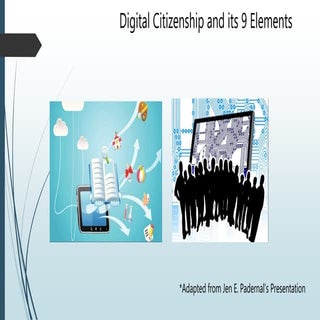 The 9 Elements of Digital Citizenship