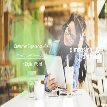 Customer experience for the digital world