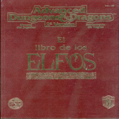 D&D   2.0 -el libro de los elfos