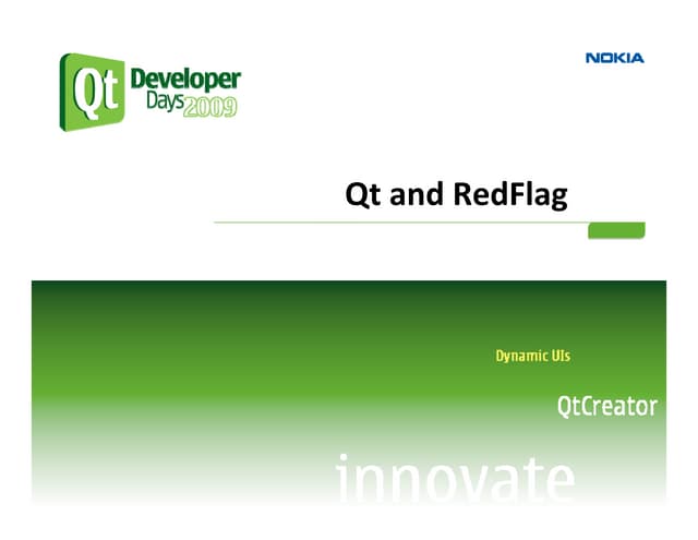 Qt and the Red Flag Linux Distro
