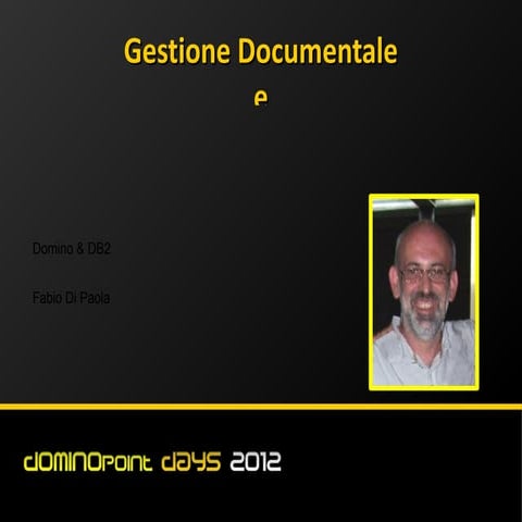 Domino & Db2 : Gestione documentale