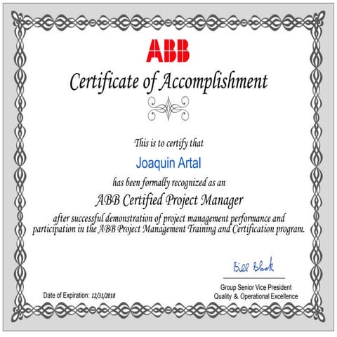 Certified Project Manager | PDF
