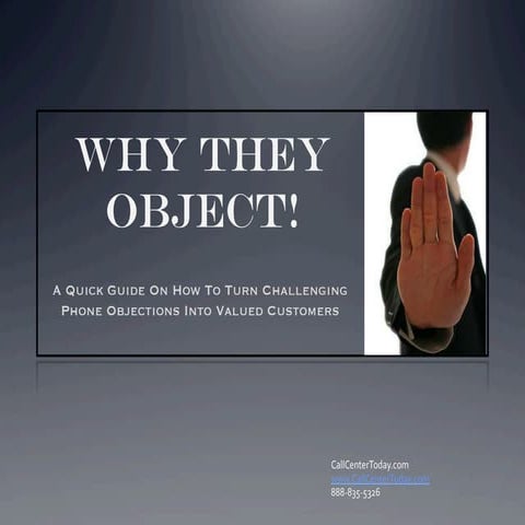 Why they object