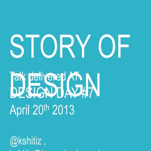 Story of Design