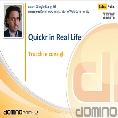  Quickr In Real Life - casi di successo di QuickR