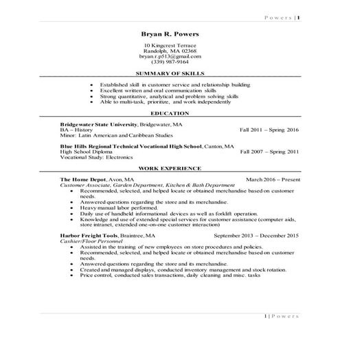 Bryan's Resume [UPDATED] | DOCX